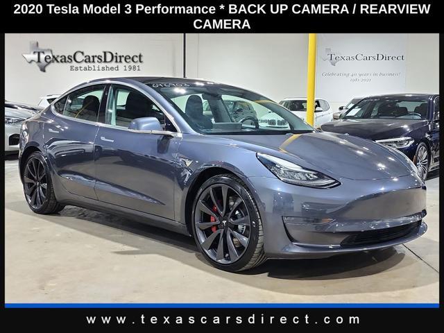 used 2020 Tesla Model 3 car, priced at $22,998
