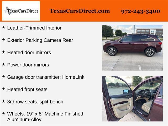used 2015 Acura MDX car, priced at $11,995