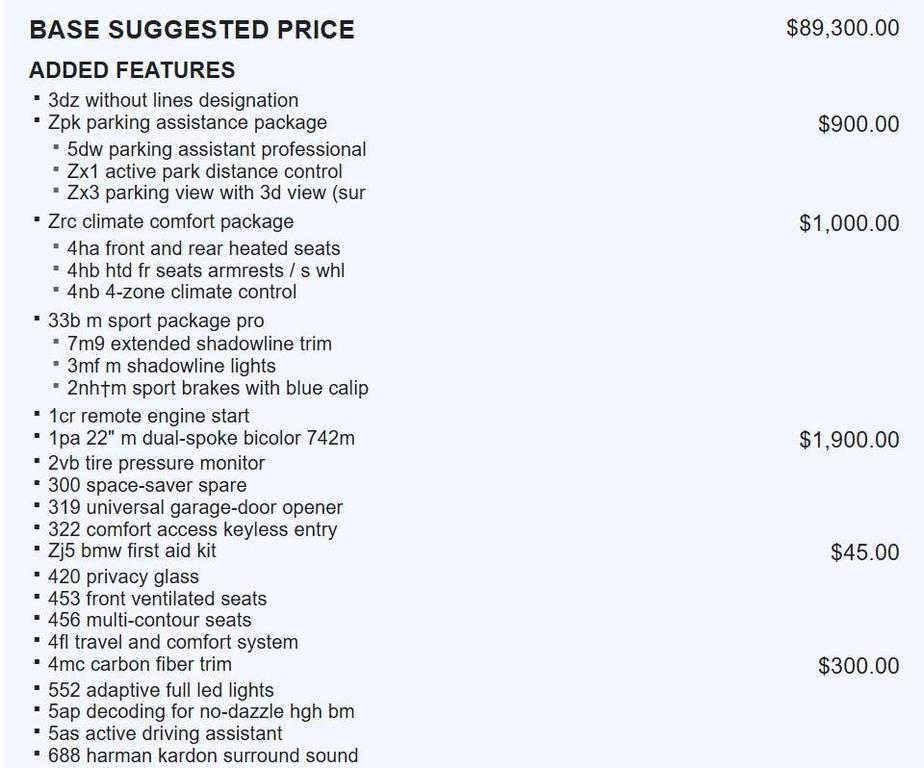 used 2024 BMW X5 car, priced at $79,980