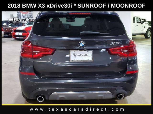 used 2018 BMW X3 car, priced at $16,988