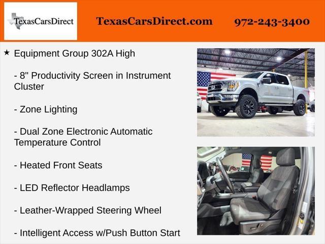 used 2022 Ford F-150 car, priced at $41,749