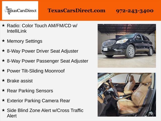 used 2015 Buick Enclave car, priced at $12,497