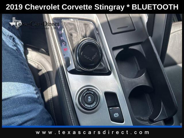 used 2019 Chevrolet Corvette car, priced at $41,998