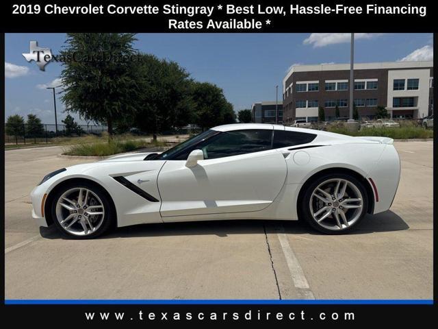 used 2019 Chevrolet Corvette car, priced at $41,998