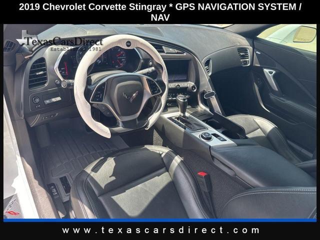 used 2019 Chevrolet Corvette car, priced at $41,998