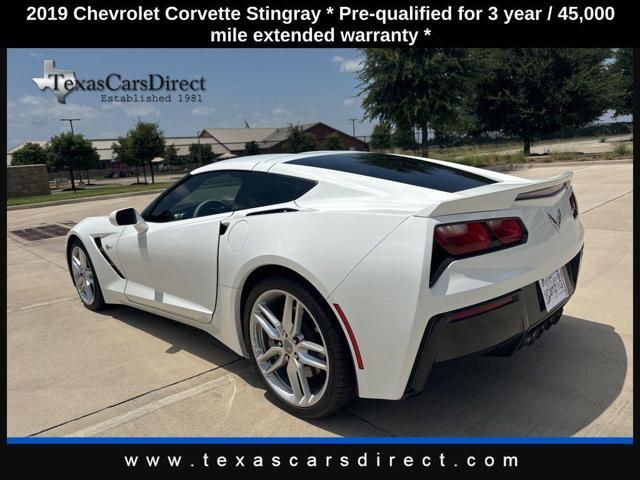 used 2019 Chevrolet Corvette car, priced at $41,998