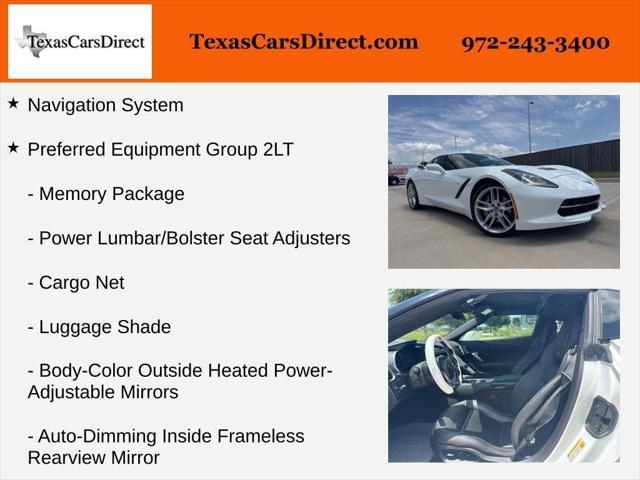 used 2019 Chevrolet Corvette car, priced at $41,998