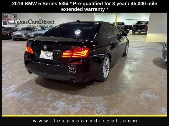 used 2016 BMW 535 car, priced at $14,849