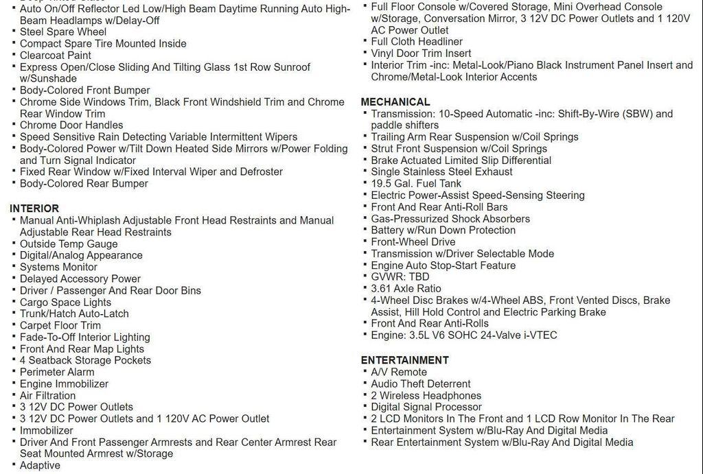 used 2020 Honda Odyssey car, priced at $28,994