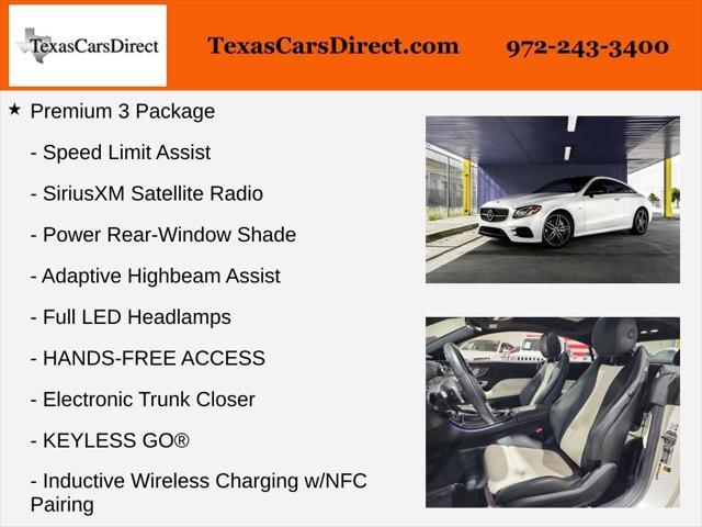used 2018 Mercedes-Benz E-Class car, priced at $31,988