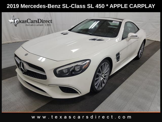 used 2019 Mercedes-Benz SL 450 car, priced at $49,985