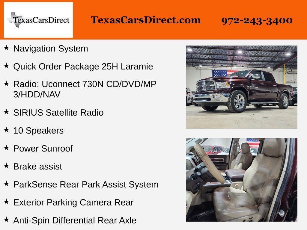 used 2012 Ram 1500 car, priced at $17,498