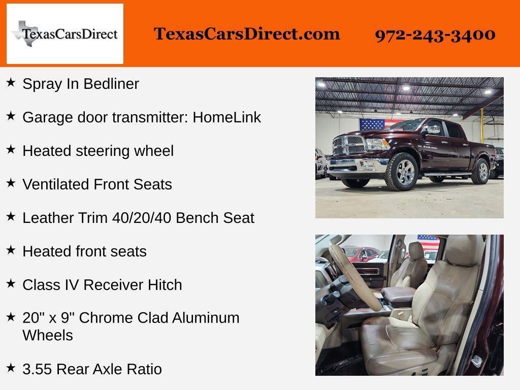 used 2012 Ram 1500 car, priced at $17,498