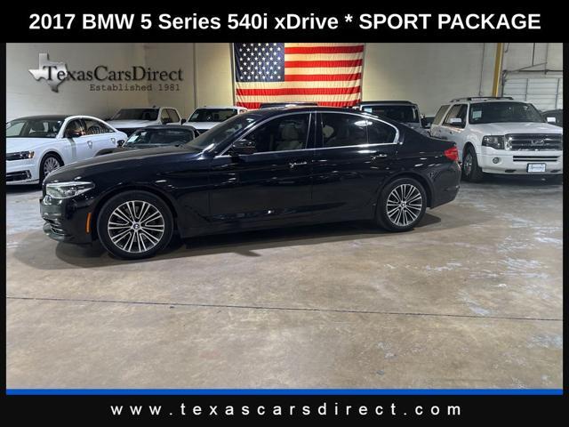 used 2017 BMW 540 car, priced at $19,488