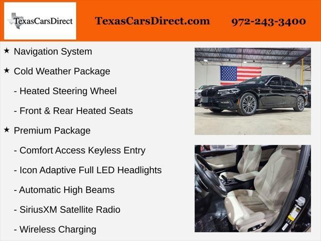 used 2017 BMW 540 car, priced at $18,498