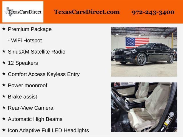 used 2017 BMW 540 car, priced at $18,498