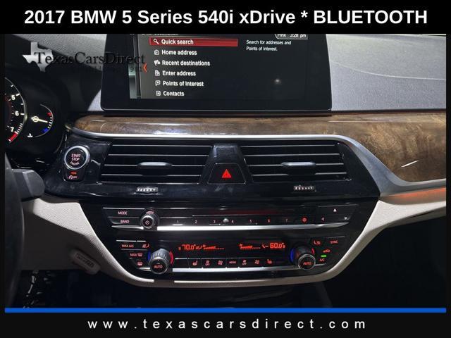 used 2017 BMW 540 car, priced at $19,488