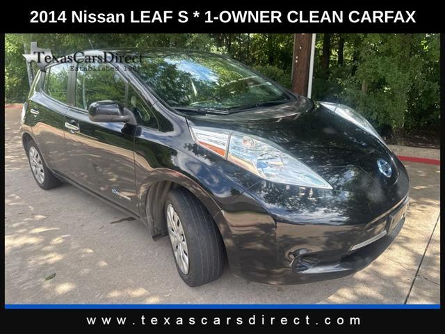 used 2014 Nissan Leaf car, priced at $4,987