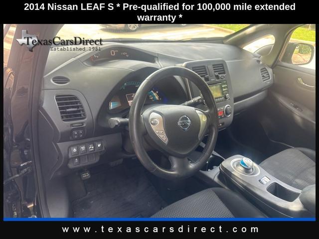 used 2014 Nissan Leaf car, priced at $4,987