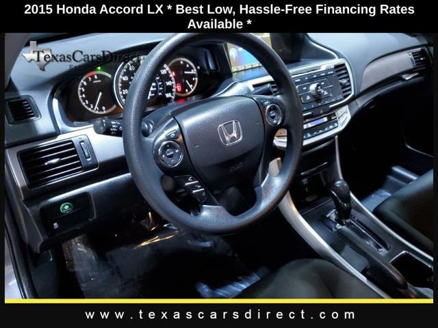 used 2015 Honda Accord car, priced at $15,988