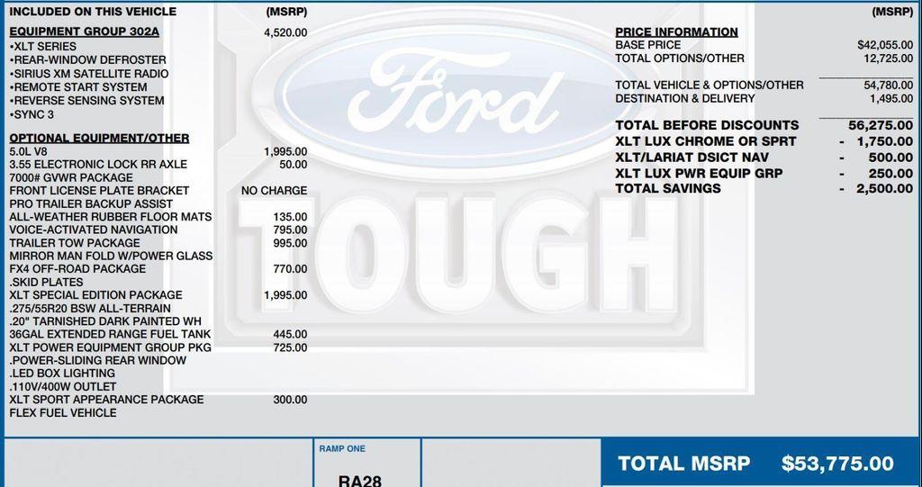 used 2018 Ford F-150 car, priced at $24,988