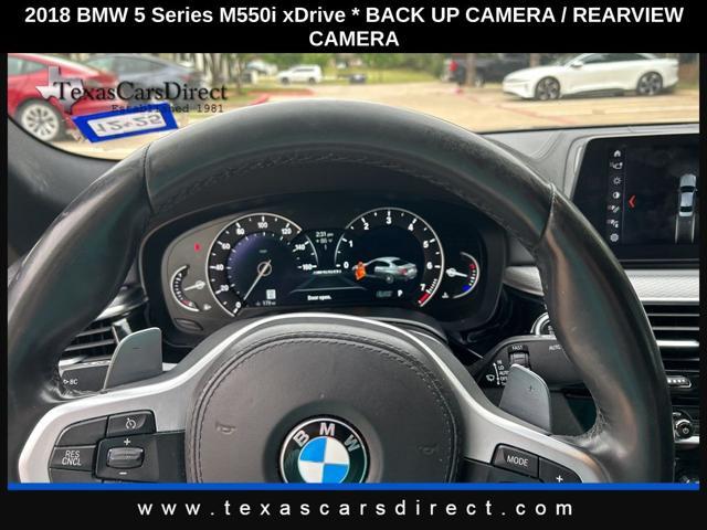 used 2018 BMW M550 car, priced at $32,998