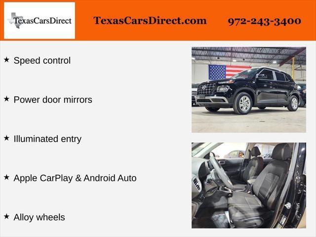 used 2020 Hyundai Venue car, priced at $16,498