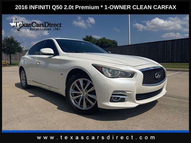 used 2016 INFINITI Q50 car, priced at $11,449
