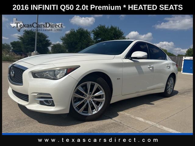 used 2016 INFINITI Q50 car, priced at $11,650