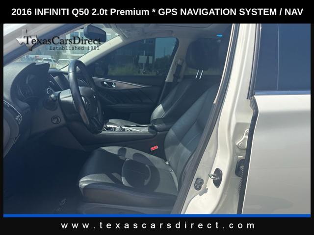 used 2016 INFINITI Q50 car, priced at $11,650