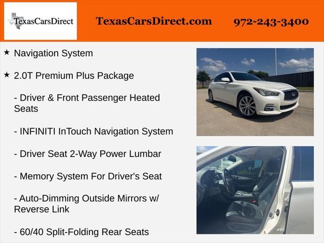 used 2016 INFINITI Q50 car, priced at $11,650