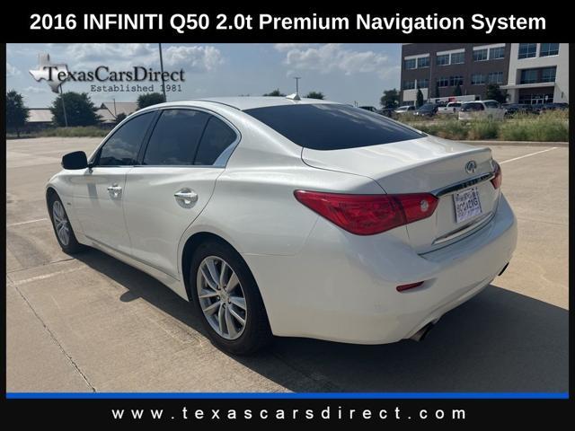 used 2016 INFINITI Q50 car, priced at $11,650