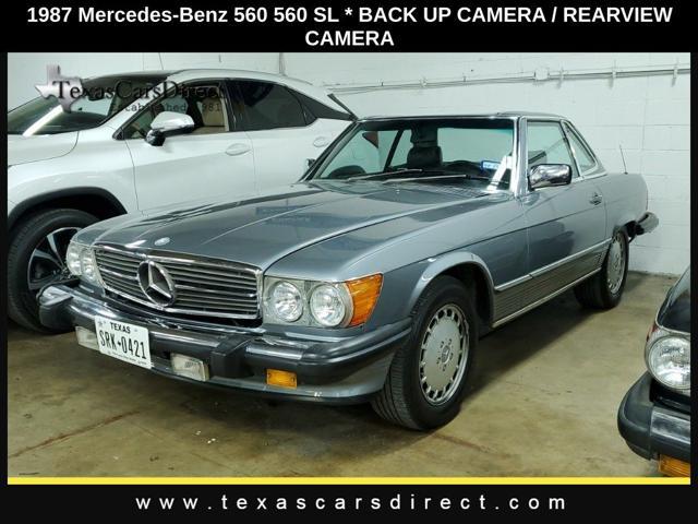 used 1987 Mercedes-Benz SL-Class car, priced at $24,995