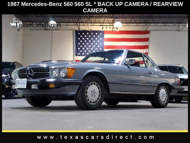 used 1987 Mercedes-Benz SL-Class car, priced at $22,995