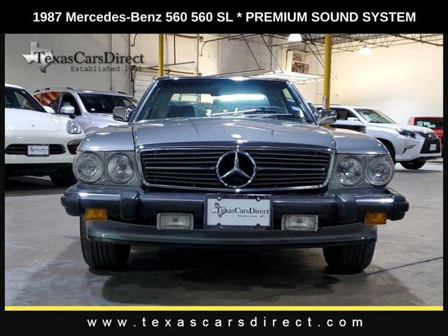 used 1987 Mercedes-Benz SL-Class car, priced at $22,995