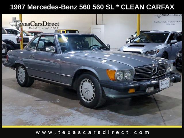 used 1987 Mercedes-Benz SL-Class car, priced at $22,995