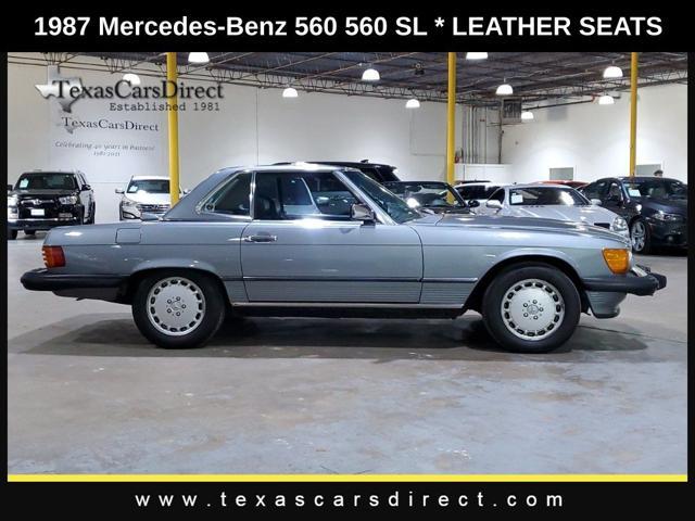 used 1987 Mercedes-Benz SL-Class car, priced at $22,995