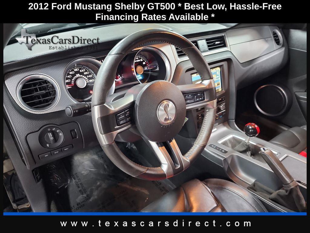 used 2012 Ford Shelby GT500 car, priced at $42,988