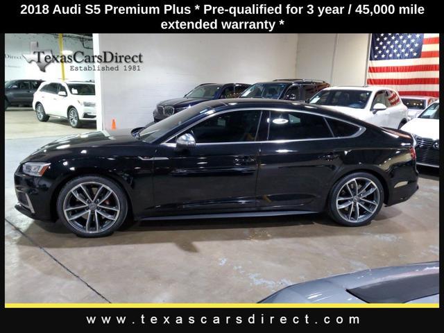 used 2018 Audi S5 car, priced at $26,988