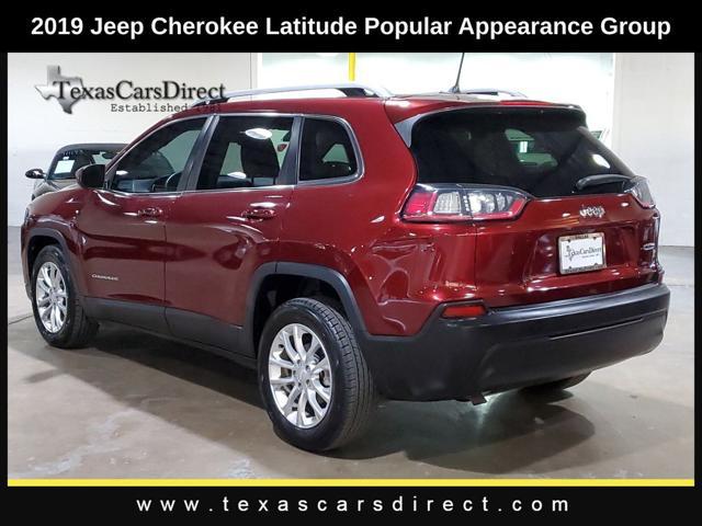 used 2019 Jeep Cherokee car, priced at $12,495