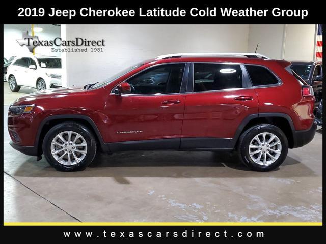 used 2019 Jeep Cherokee car, priced at $12,495