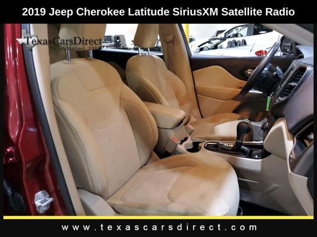 used 2019 Jeep Cherokee car, priced at $12,495