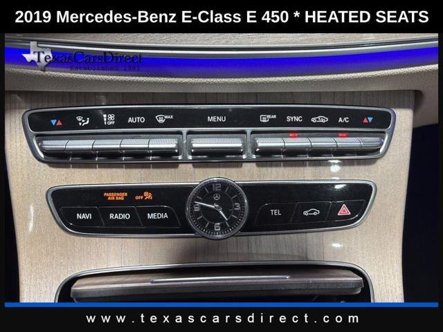 used 2019 Mercedes-Benz E-Class car, priced at $36,948