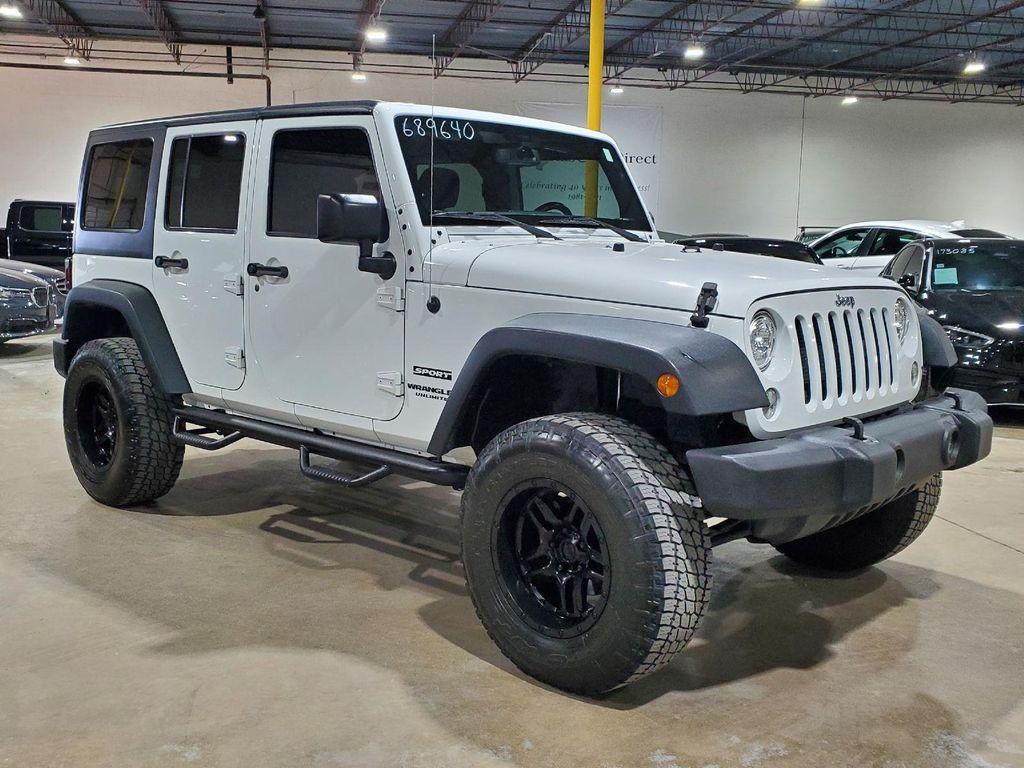 used 2017 Jeep Wrangler Unlimited car, priced at $18,949