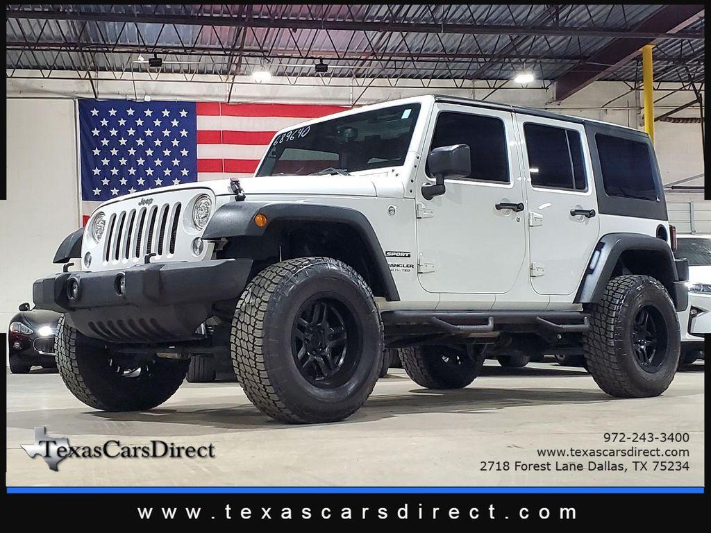 used 2017 Jeep Wrangler Unlimited car, priced at $18,949
