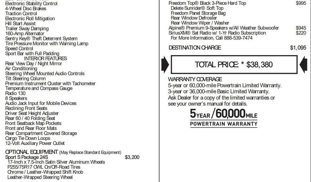 used 2017 Jeep Wrangler Unlimited car, priced at $18,949