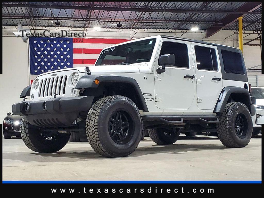 used 2017 Jeep Wrangler Unlimited car, priced at $18,949