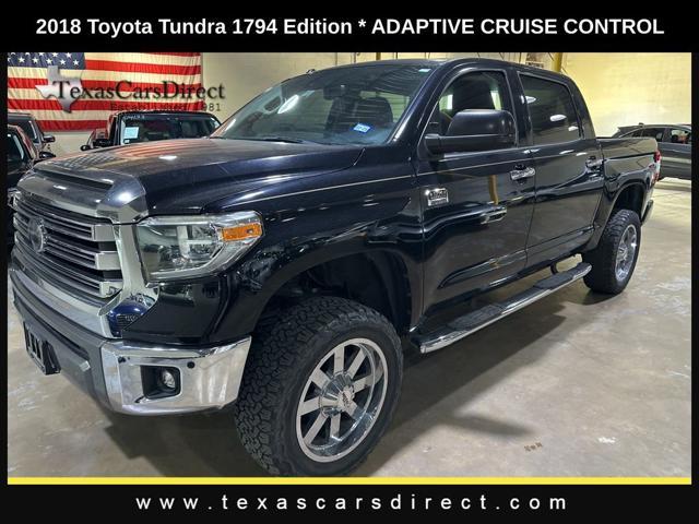 used 2018 Toyota Tundra car, priced at $39,896