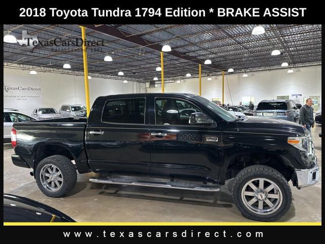 used 2018 Toyota Tundra car, priced at $39,896