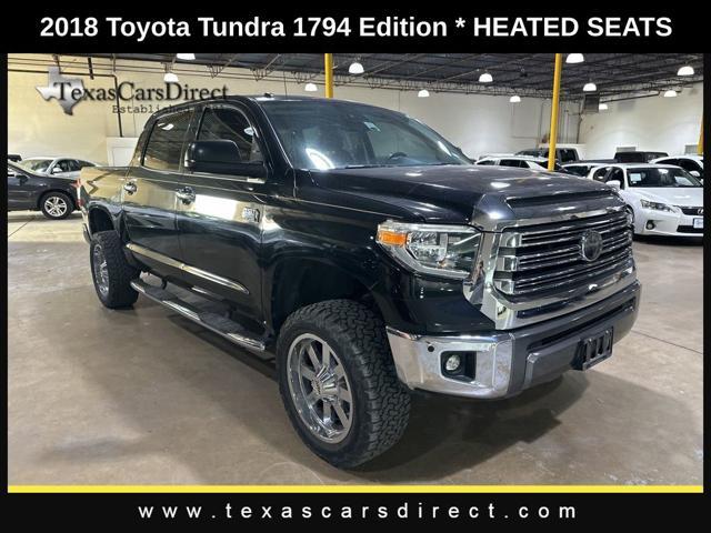 used 2018 Toyota Tundra car, priced at $39,896